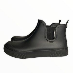 TRETORN Black Rubber Gus Pull On Rain Boots 8
